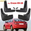 4pcs Car Mud Flaps For Chevrolet Cruze Sedan Hatchback 2009 2010 2011 2012 2013 2014 2015 2016 Mudflaps Splash Guards
