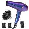 Синий как La Фен Большой объем воздуха Фен Может быстро сушить длинные волосы 1200 Вт фен с отрицательными ионами Регулировка температуры и объема воздуха