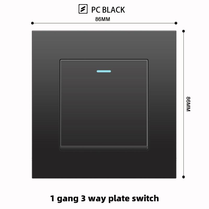Universal 13A Type-C Quick Charge 5-pin Socket Uk Wall Electrical Outlet with USB Charger White Smart Double Power Socket Plug