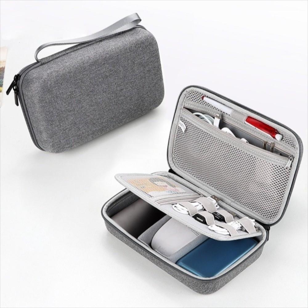 Shockproof Travel Electronics Organizer Large Capacity Portable Storage Bag Cable
