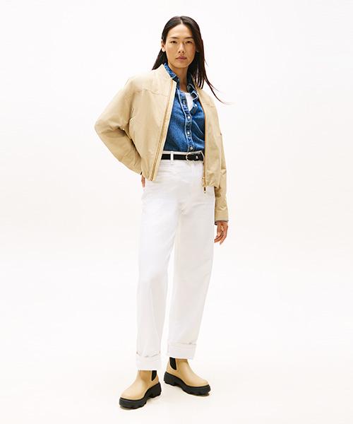 Tommy Hilfiger Cassandra Резиновые ботильоны для дождя - Бежевые (T52G0Asb410Wt1Rbc) (T52G0Asb410Wt1Rbc)