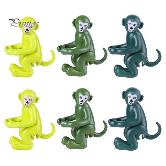 3/6 шт. держатель для поддержки растений в форме обезьяны, инструмент для роста растений, держатель для почек, стеблей, побегов и черенков