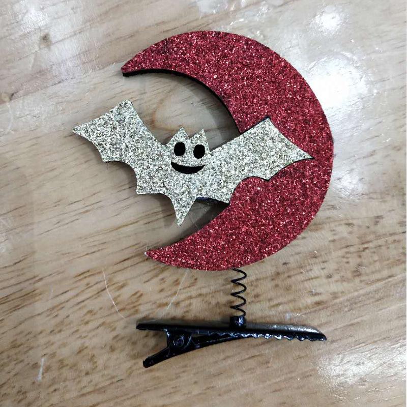 Заколка для волос на Хэллоуин, тыква, привидение, череп, пряжка, головной убор, праздничные предметы, реквизит для выпускного вечера, небольшие подарки