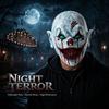 Themed Party Horror Mask Full Head Latex Costume Face Cover With Performer Styling for Seasonal Cosplay Looks and Character Wear Use