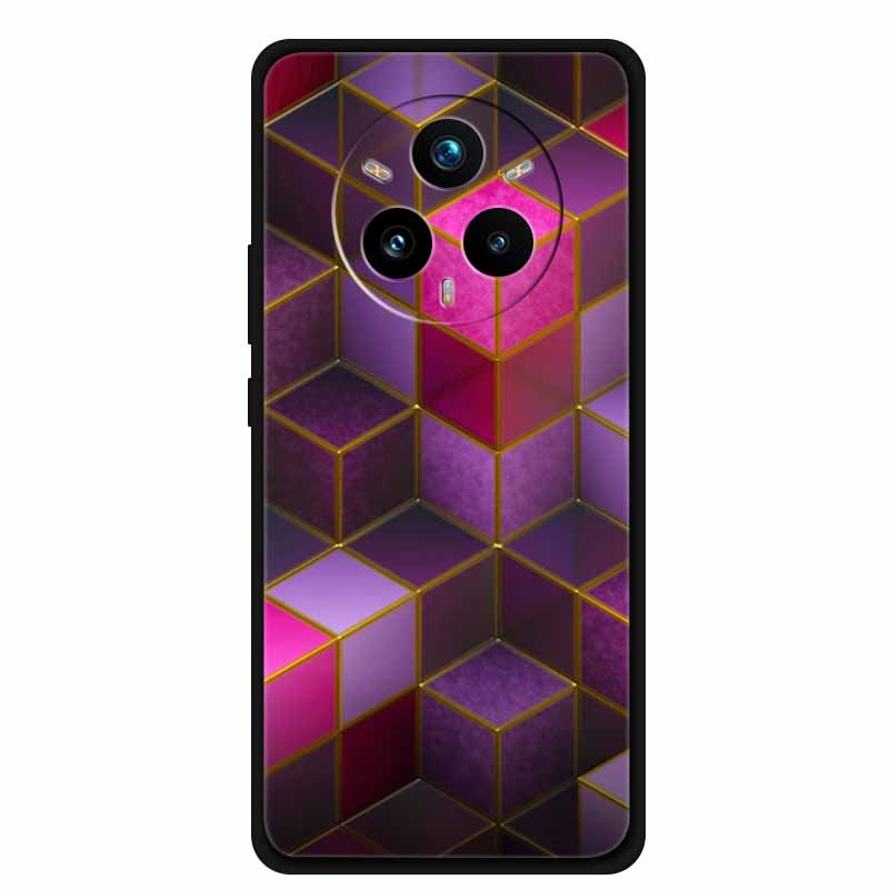 Чехол для Realme 14 Pro Plus 2025 Мягкий черный ТПУ Чехол для телефона Realme14Pro+ Силиконовая задняя крышка Для Realme 14 Pro Plus Realme14Pro
