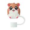 Cute Animals Cloud Shaped Straw Toppers For 30/40 Oz Tumbler 10mm Silicone Straw Tips Cover Dust-Proof Straw Cap Cup Accessories