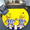 Bananas In Pyjamas Classic Round Rug for Livingroom,Bedroom, Palyroom, Chair Rug, Area rug, Circle Carpet, Fan Christmas gift