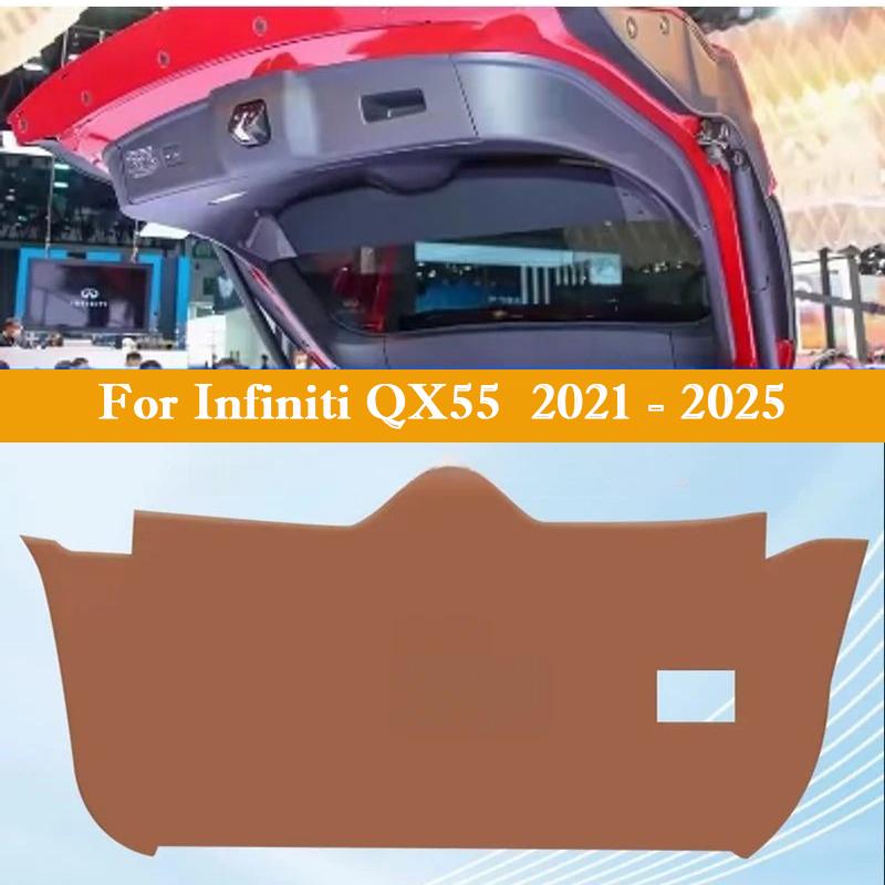 Для Infiniti QX60 QX50 QX55 Автомобильный Багажник Дверь Противоударная Накладка Задняя Дверь Защита от Царапин Коврик Защитный Коврик Багажника Внутренние Аксессуары