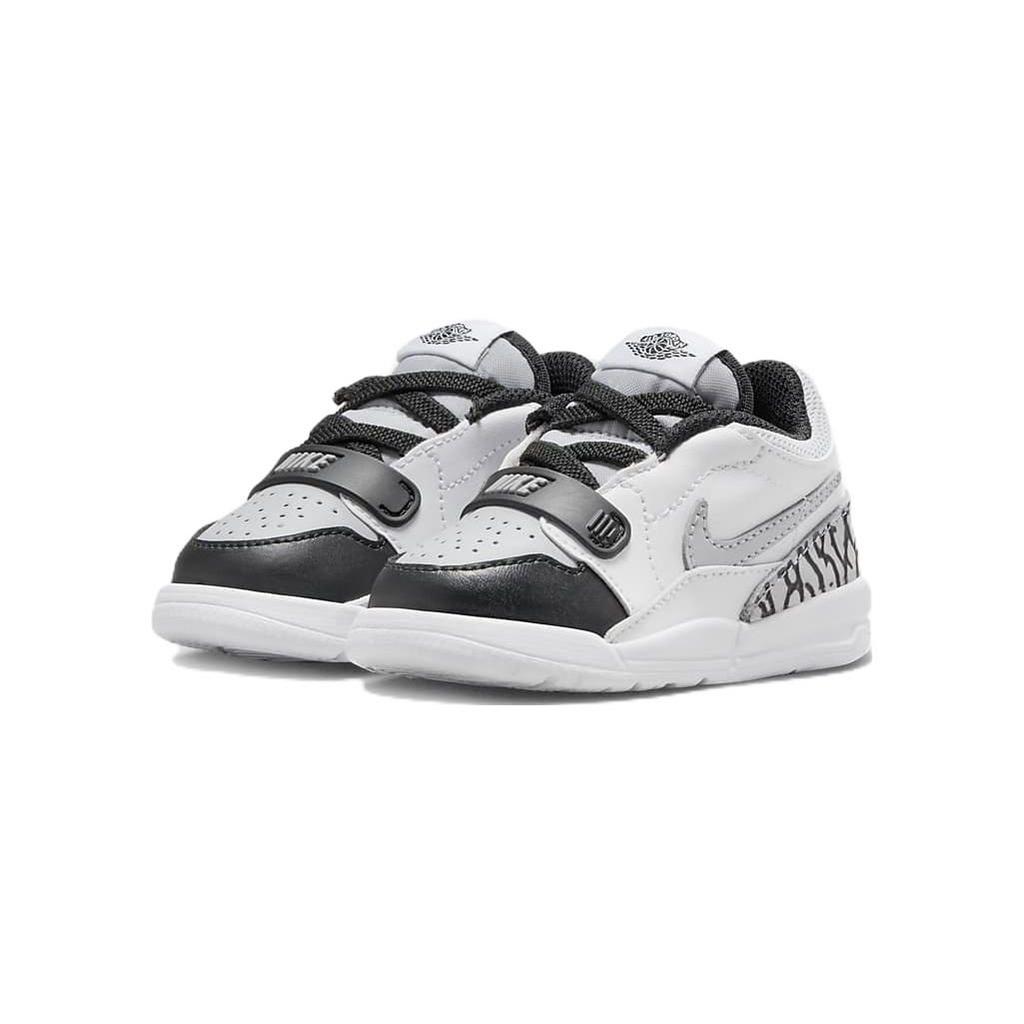 Air Jordan Legacy 312 Low TD Белый Волчий Серый Детские Кроссовки Черный CD9056-105