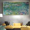 Claude Monet Water Lotus Canvas Art Paintings Reproduction Impressionist Posters and Print Wall Pictures for Living Home Decor