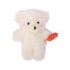 Adorable Plush Teddy Bear Keychain With Pearl For Girls' Backpacks And Bags