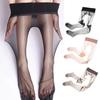 Tights Transparent Stocking Women Seamless Pantyhose Ultra-thin Nylon Tights Solid Color Smooth Sheer To Toe Stockings Female Low Waist Tights