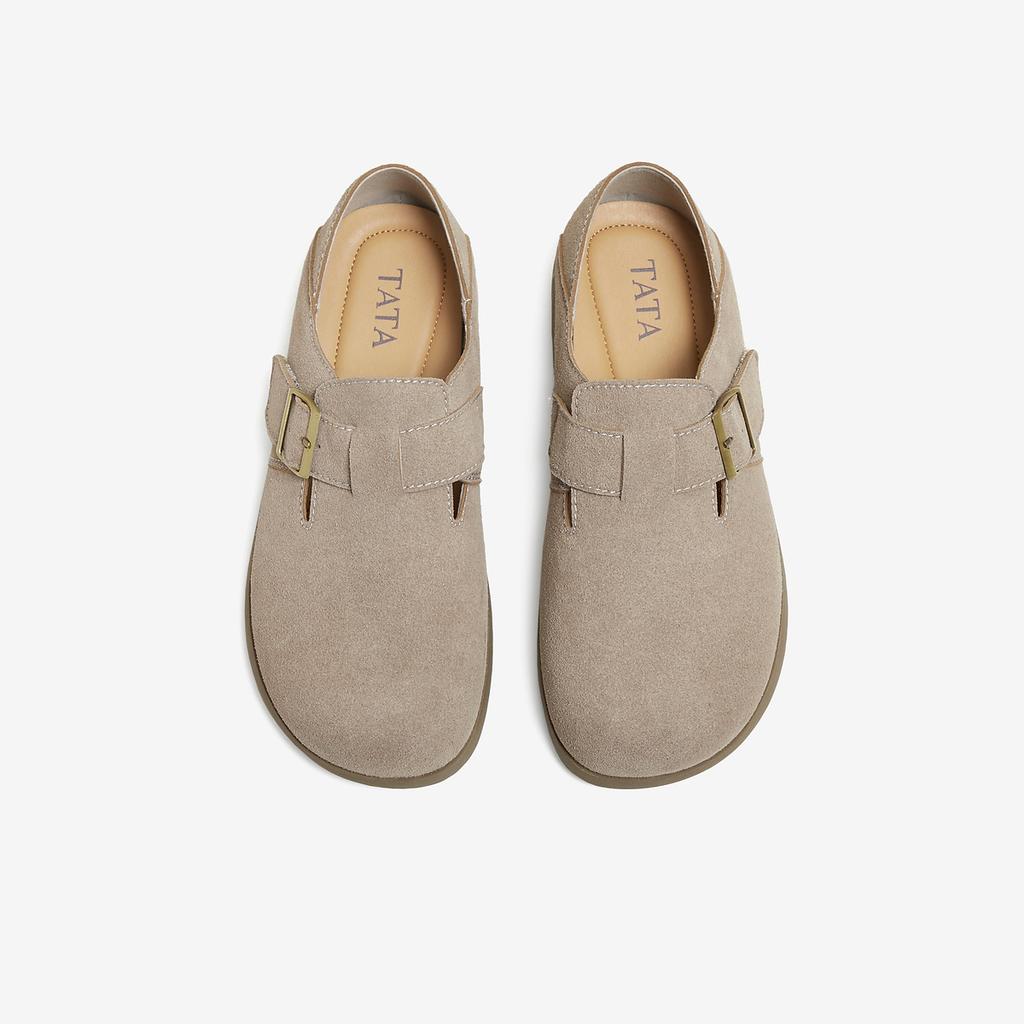 TATA/He She 2026 Spring Casual Versatile Simple Boken Shoes New Style