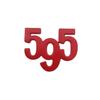 595 Digital Metal Label 595 Body Modification Personalized Car Label Car Sticker Accessories Stickers for Automobile Decoration