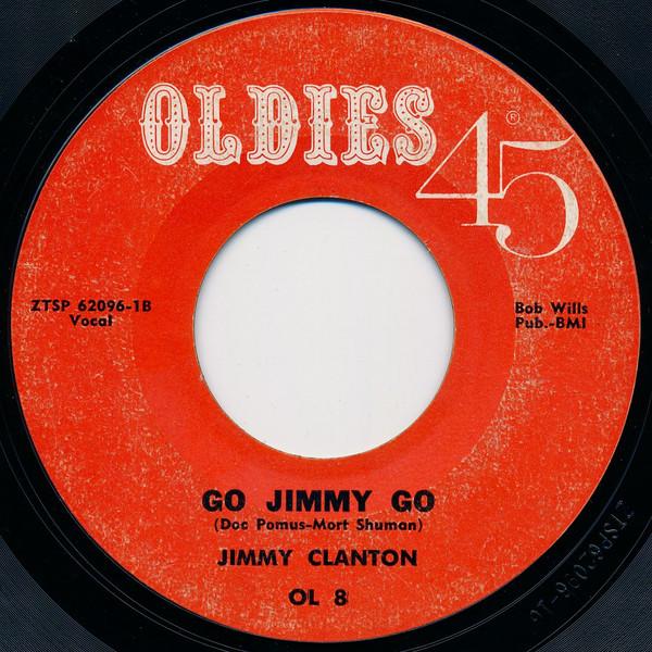 Пластинка 7 дюймов JIMMY CLANTON Go Jimmy Go ZTSP620971 Oldies 45 1963 США Рок Б/у