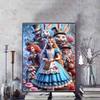 Disney 5D DIY Diamond Painting Alice in Wonderland Group Portrait Illustration Embroidered Mosaic Cross Stitch Home Decor Gifts Crafts