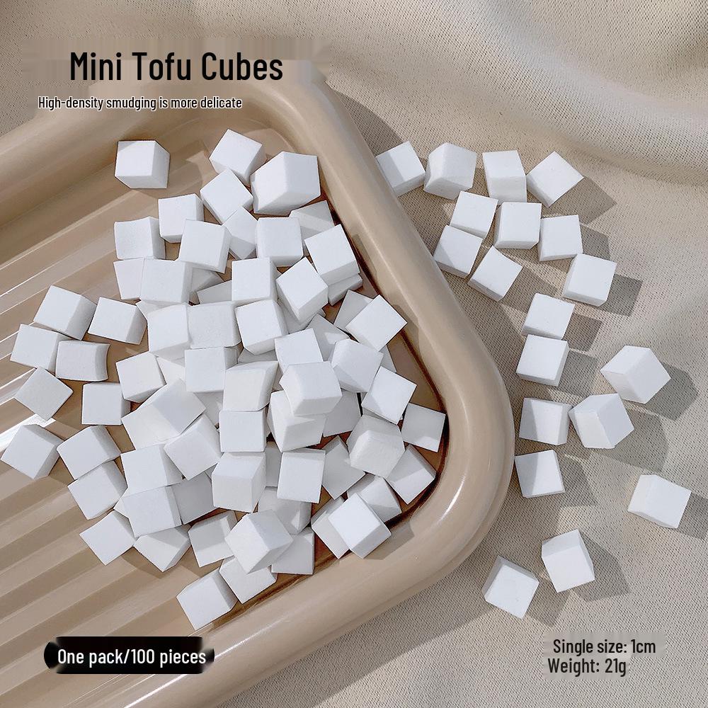 Набор градиентных губок и зажимов для ногтей