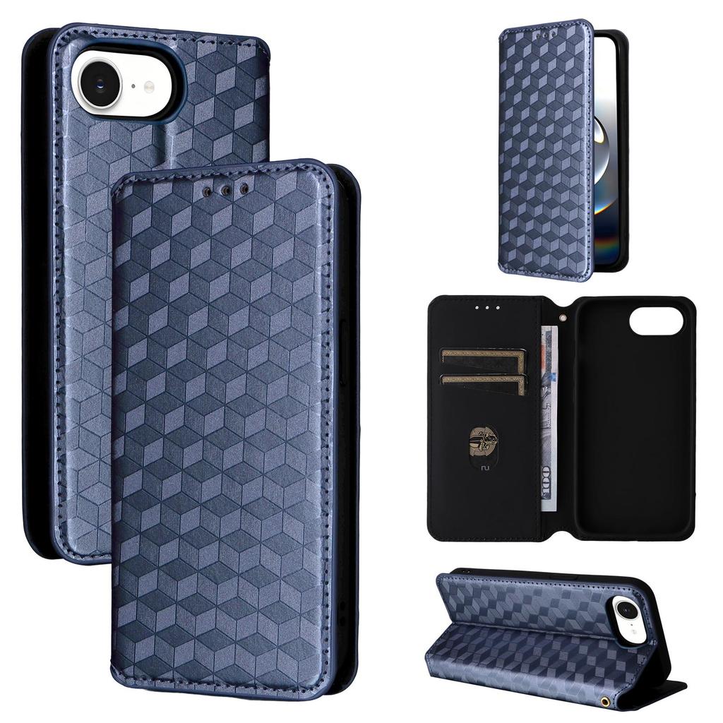 Чехол-книжка для iPhone 16e / iPhone SE4 (2025) Кожаный чехол [Flip Vintage Leather] Кошелек ударопрочный прочный ретро чехол для телефона