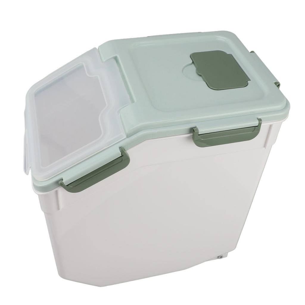 Airtight Rice Container Thickened Rice Storage Bin with Easy Open Lid for Kitchen Grain Flour