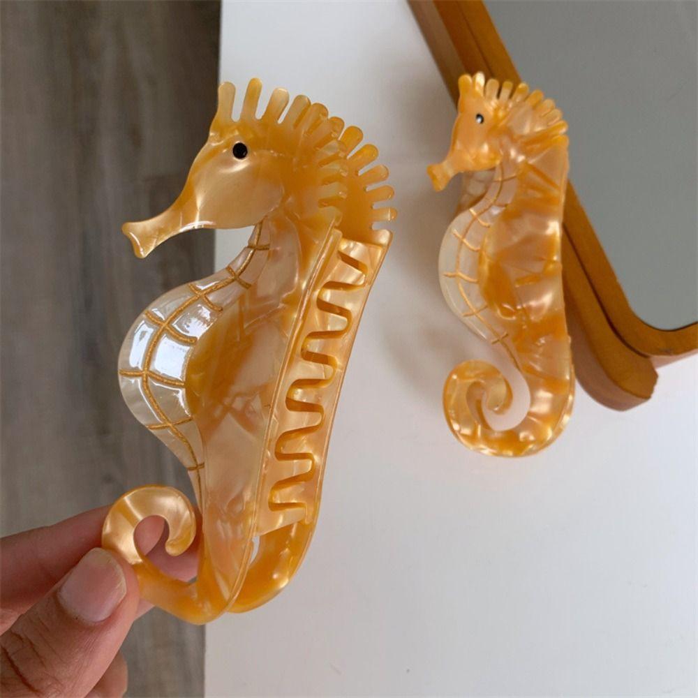 Акриловые волосы акулы, коготь морского животного, головной убор, креативная заколка для волос для офиса