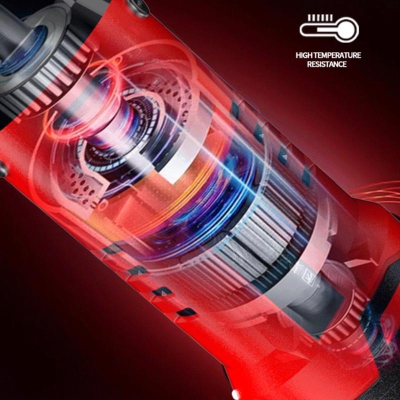 Беспроводной набор трещоточного ключа Функциональный электрический трещоточный ключ 18 В Мощный трещоточный инструмент для различного применения