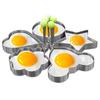 Stainless Steel Type 5pcs Omelet Molding Machine Omelet Mold Pancakes Omelet Cooking Tools Kitchen Accessories Small Tools