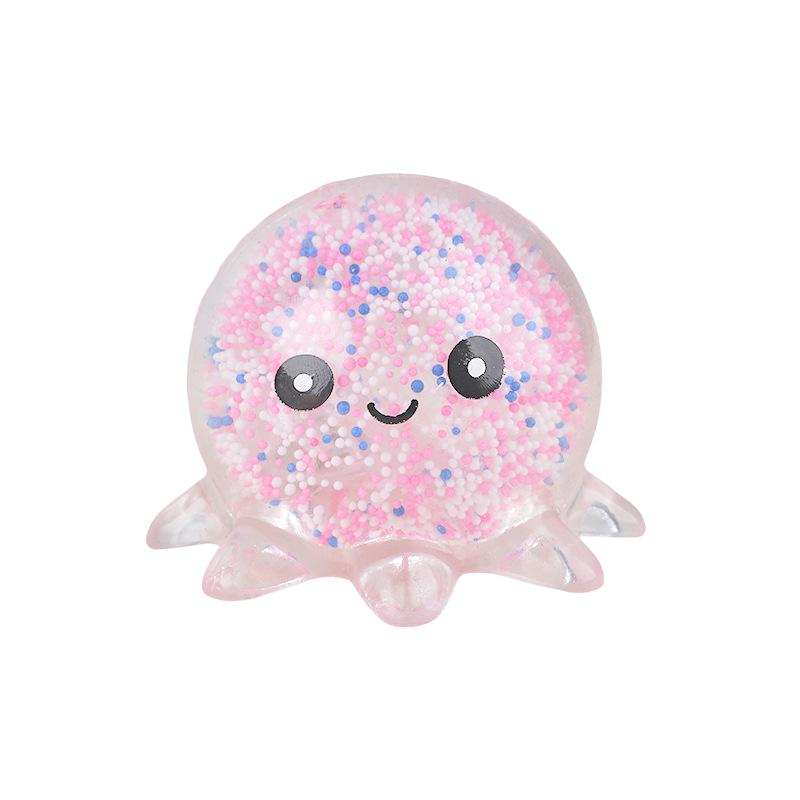 Осьминог Щипок: Креативная игрушка-мяч из пенопластовых частиц для декомпрессии