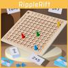 Wooden Multiplication Table For Kids Early Education Educational Toy For Elementary Students