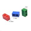 40 шт. толстые кирпичи 1x2 точек DIY строительные блоки фигурки образовательные творческие размеры совместимы с 3004 ABS игрушки для детей