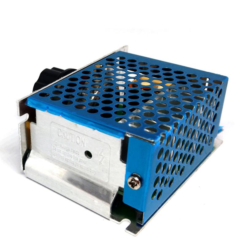 4000 Вт 220 В переменного тока мощный тиристорный регулятор напряжения регулятор скорости регулятор температуры диммер с