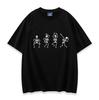 Dancing Skeleton Shirt Trump Halloween Shirt Secret Message Anti Trump T-shirt Spooky Feminist Tee Social Justice Liberal Tee