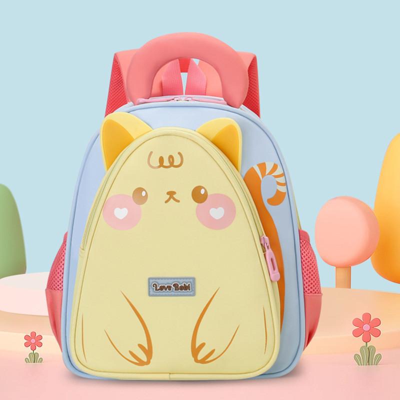 Bear Penguin Small Pattern Cartoon Toddler Backpack With Stitching Reinforced