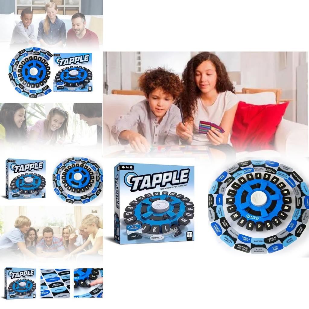 Tapple Tower Динамичная Семейная Настольная Игра Красочная Обучающая Игрушка Для Всех Возрастов