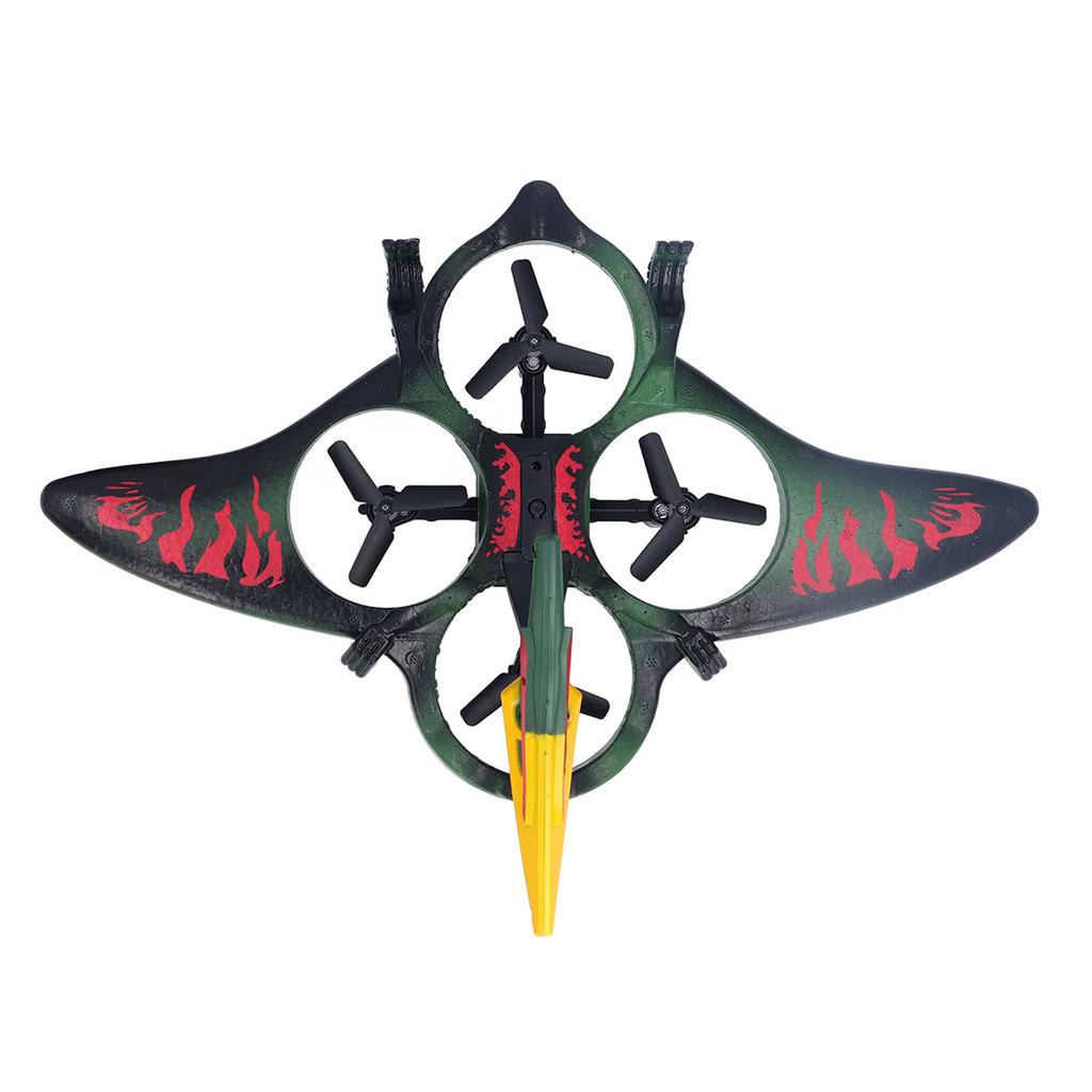 Самолет-истребитель с дистанционным управлением 2,4 ГГц, с гравитационным управлением, парящий, пенопластовый, радиоуправляемый самолет, квадрокоптер, зеленый