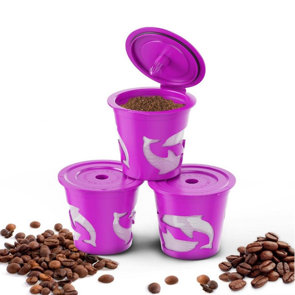 Многоразовая капсульная чашка для кофе, многоразовый фильтр для кофе, 4 шт.