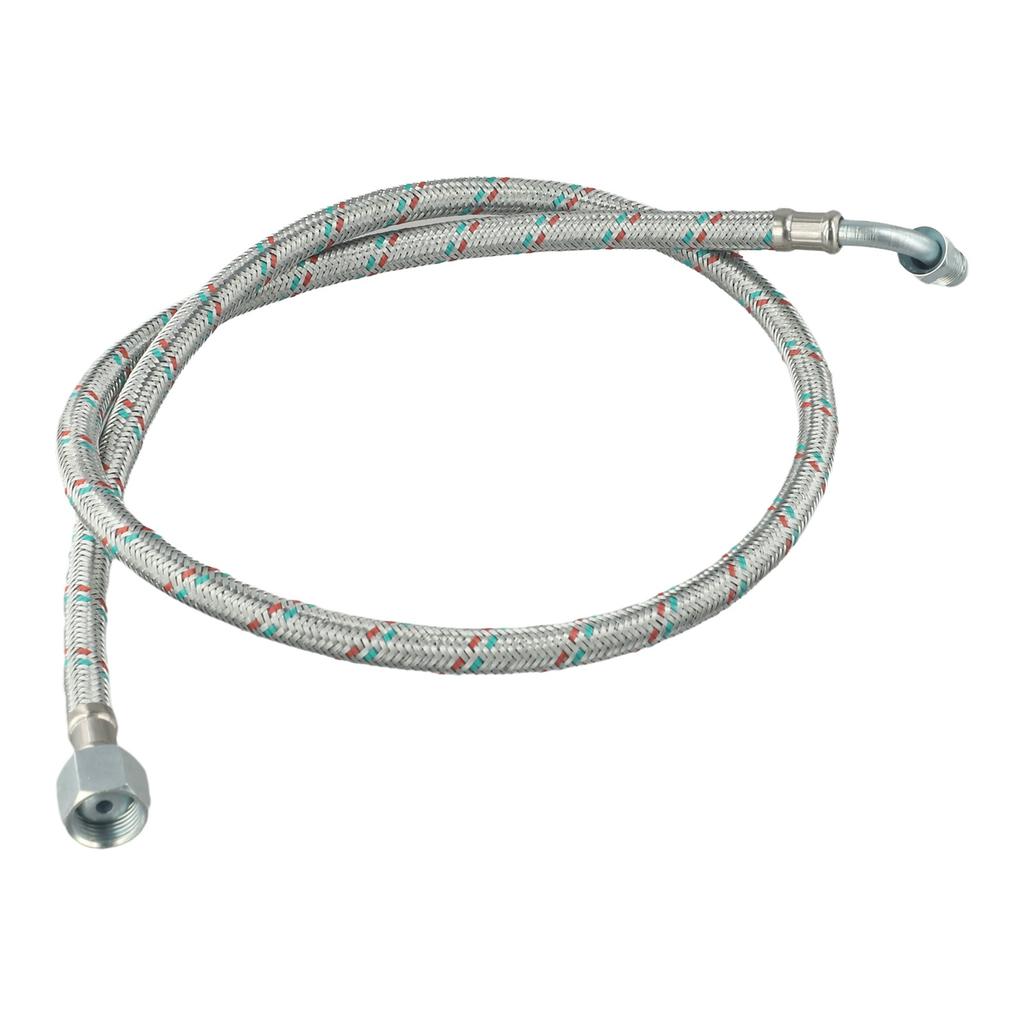 Для масляной линии Riello 3005720 20022601 3/8 Внутренняя x 1/4 Внешняя 90 см Серебристый цвет
