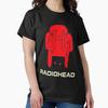 Radiohead Oversized Unisex T Shirt Streetwear Cotton New Retro Short Sleeves Graphic Print Tshirt Unisex Unisex Couples Hot Product