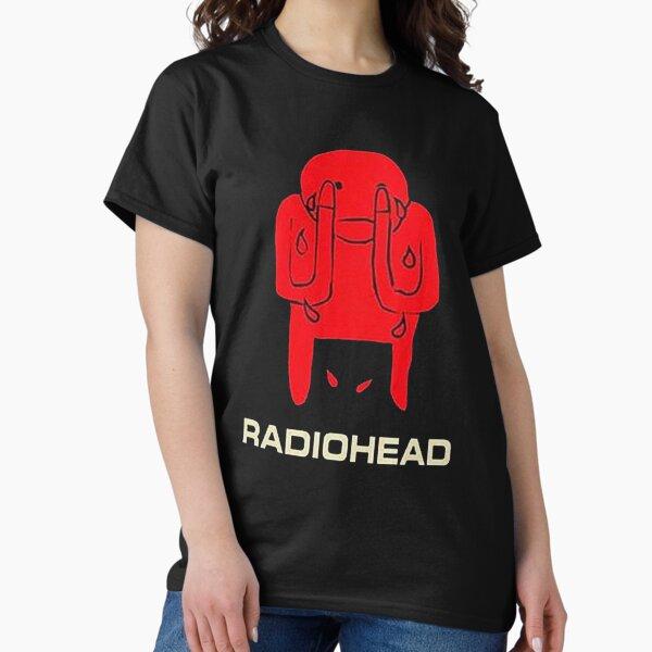 Radiohead Oversized Unisex T Shirt Streetwear Cotton New Retro Short Sleeves Graphic Print Tshirt Unisex Unisex Couples Hot Product