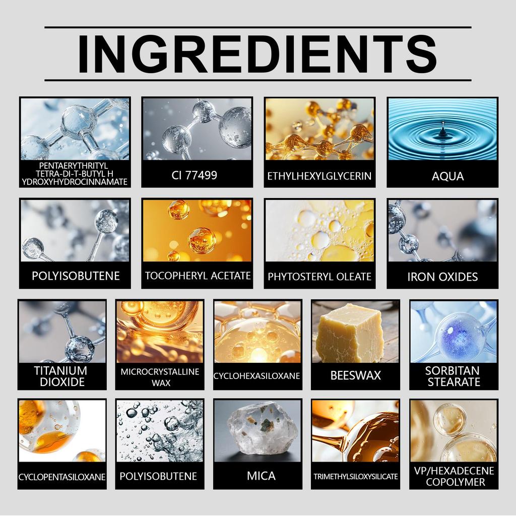 Zephoco Тени-карандаш для век Розовое золото/Карамель/Глубокий пурпурный/Персиково-розовый/Розовый/Нюдовый, Стойкие, Насыщенные цветом, Не размазываются, Водостойкий карандаш для век