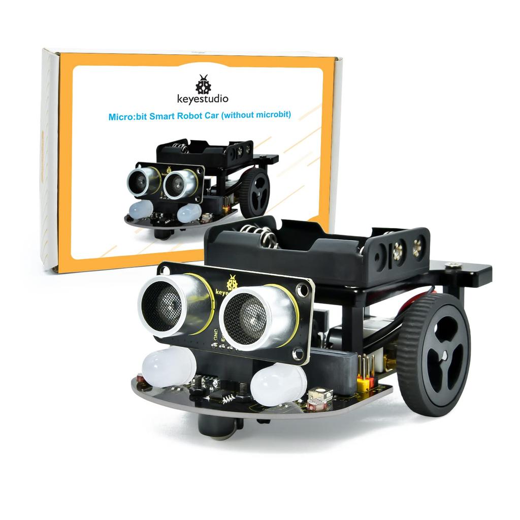 KEYESTUDIO Micro:Стартовый набор робота bit V2 (без микро:немного) для Makecode и Python