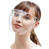 2pcs Protective Faceshield Glasses Sunglasses Transparent Anti-fog Anti-splash Protective Mask Full Face Covered Safety