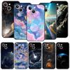 Чехол для телефона "Звезды Земли Космос" для iPhone 16 13 15 14 12 11 Pro MAX XR X SE XS 7 8 Plus Мягкий ТПУ Чехол-Оболочка