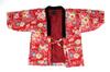 Hanten Chanchanko Dotera Cold Weather Clothes Room Wear Japanese Pattern Cotton Filled 2 To 13 Years Old Girls Children Red 120 [Tosen] 4.