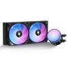 Ocypus Delta L24 ARGB СЖО для ЦП Простая многослойная ARGB-подсветка TDP Низкий уровень шума Высокая производительность ШИМ до 2000 Совместим с AMD Intel LGA Кулер,