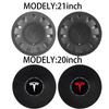 For Tesla Model Y 20/21 inch high-performance version 2021-2023 4pc Car Wheel Center Caps Replacement Hub Covers Car Accessories