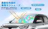 Автомобильный солнцезащитный козырек для Suzuki Jimny JB04 JB64 JB74 2018 Передний солнцезащитный козырек Радужный Аврора Свет Тепло УФ Защита от посторонних глаз Сумка для удобного хранения в комплекте Радужный