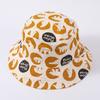 Korean Style Baby Shading Hat Cotton Children's Fisherman Hat Double Sided Kid Sunhat  Summer