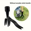 Stand Up Weed Puller Weeder Rooter Manual No-Bending Root Shovel Clip