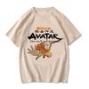 Avatar The Last Airbender Tee Shirt Appa Yip Harajuku EU Size Tshirt Fashion Mange T-shirt Y2k Streetwear Hip Hop Vintage Tops
