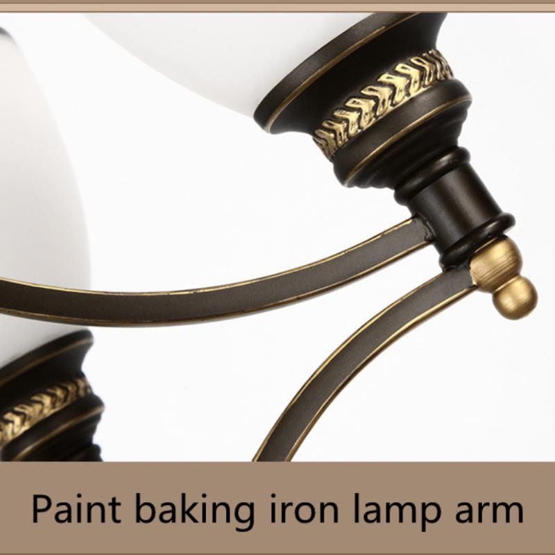 Люстра Простая Атмосфера Лампа Для Гостиной Современная Спальня Столовая Лампа Домашняя Ретро Лампа Освещение